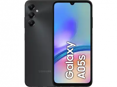 Móvil - Samsung Galaxy A05s, Black, 64GB, 4GB RAM, 6.7", Qualcomm Snapdragon 680, 5000mAh, Android 14