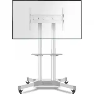 Onkron TS1351-WHT Soporte con Ruedas para TV 32"-65" VESA 600x400 Máx 45Kg