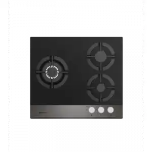 Placa De Gas 3 Fuegos Cristalgas Solthermic