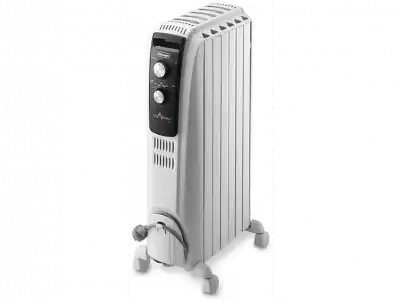 Radiador - De Longhi TRD 04-0615 Potencia 1500W, Termostato regulable, 6 Elementos