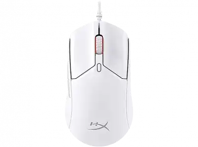 Ratón gaming - HyperX Pulsefire Haste 2, Por cable, 26000 DPI, 8000 HZ, PS4, PS5, XBOX, PC Blanco