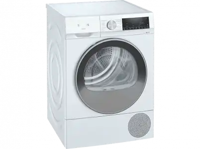 Secadora - Siemens WQ33G2D0ES, Condensación, Independiente, 8 kg, 14 programas, Blanco