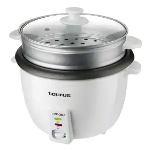 Taurus - Cocedor De Arroz Rice Chef 968.934 Con Recipiente De 1,8 Litros