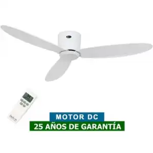 Ventilador De Techo Casafan 311283 Eco Plano Ii 112cm Blanco