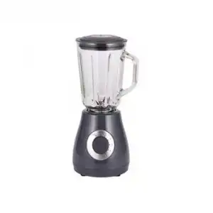 Batidora De Vaso 400w Con Jarra De Cristal De 1.5l Y 5 Velocidades