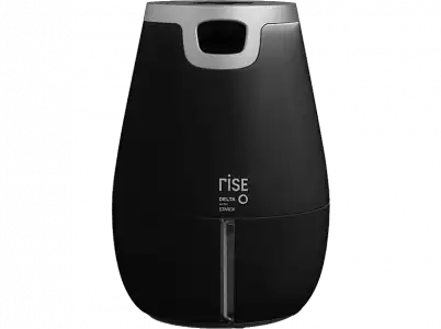 Cafetera de cápsulas - Delta Q Rise con Starck, 19 bar, 1 l, 1250 W, Negro