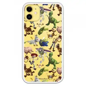 Funda Oficial de Disney Muñecos Toy Story Siluetas para iPhone 11