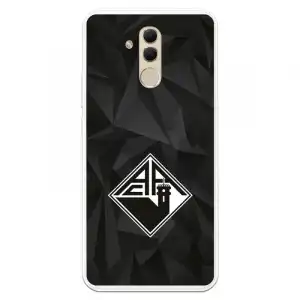 Funda Para Huawei Mate 20 Lite Del Académica De Coimbra Escudo Fondo Negro - Licencia Oficial Académica De Coimbra