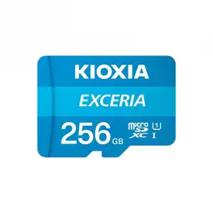 Kioxia Exceria MicroSDXC 256GB UHS-I U1 Clase 10 + Adaptador SD