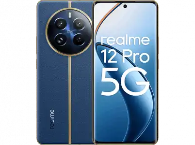 Móvil - realme 12 Pro, Azul, 256 GB, 12GB RAM, 6.7" OLED, FHD+, Snapdragon® 6 Gen 1 5G, 5000mAh, Android