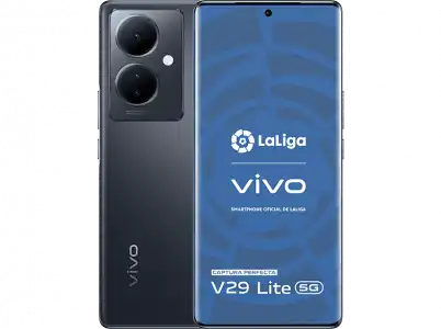 Móvil - vivo V29 Lite 5G, Flare Black, 128 GB, 8 GB RAM, 6.78 " FHD+, Qualcomm Snapdragon 695, 5000 mAh, Android 13