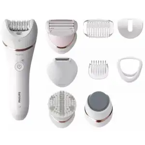 Philips Epilator Series 8000 BRE740/10 Depiladora Inalámbrica Wet & Dry