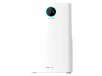 Purificador de aire - Cecotec TotalPure 2500 Connected, 20 W, WiFi, 4 velovidades, Blanco