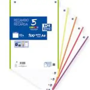 Recambio A4 Oxford Sos Notes A4 liso