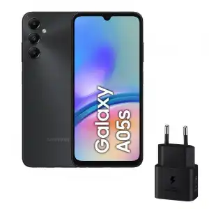 Samsung Galaxy A05s 4/64GB Negro Libre + Cargador