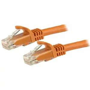 StarTech Cable de Red UTP Snagless Cat6 1.5m Naranja