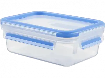 Tupper - Hermético Tefal MasterSeal K30212, rectangular, 1 L, pieza, Transparente