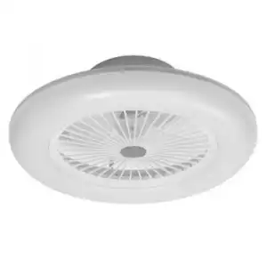 Ventilador De Techo Redondo Led 74 W Smart+ Wifi Ledvance 4058075572553 Blanco 110°220-240v Ac