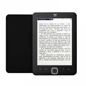 Woxter - eReader Woxter Scriba 195 Negro, 4GB, 6' (15,24 cm) E-Ink Pearl (Reacondicionado grado A).