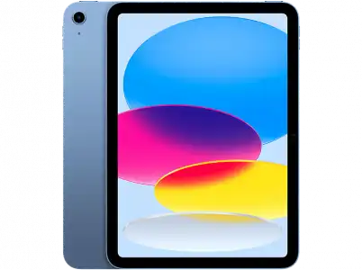 APPLE iPad (2022 10ª gen), 64 GB, Azul, WiFi, 10.9", Retina, Chip A14 Bionic, iPadOS 16