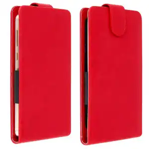 Avizar Funda Vertical Roja para Smartphones 4.7" a 5"