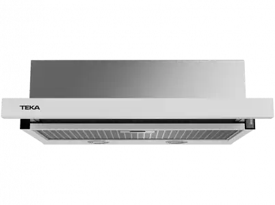 Campana - Teka CNL 6415 W, Extraíble, 385m³/h, 2 velocidades + intensiva, Blanco