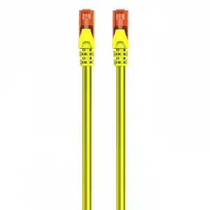 Ewent Cable de Red RJ45 Cat.6 U/UTP 5m Amarillo