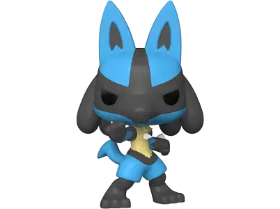 Figura - Funko Pop! Pokemon: Jumbo Lucario, 25 cm, Vinilo