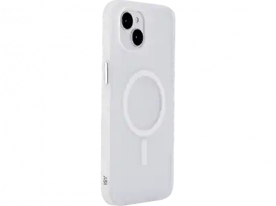 Funda - ISY ISC 2443, Carga Magsafe, Para iPhone 15, Blanco