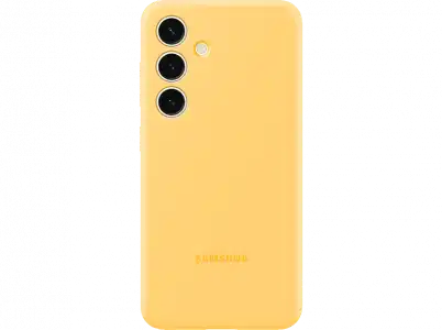 Funda - Samsung, Para Galaxy S24 Plus, Silicona, Trasera, Amarillo