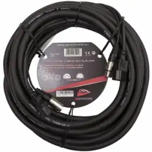 Jbsystems Combi Cable Iec/xlr 10m |al Mejor Precio