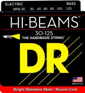 Juego De Cuerdas Para Bajo Dr Mr6-30 Hi-beam