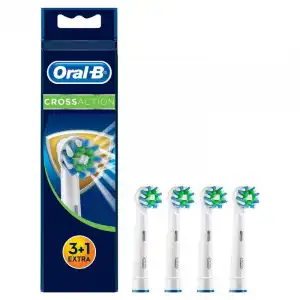 Oral-B CrossAction Cabezal de Recambio Pack 4 Unidades