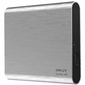 PNY Pro Elite SSD 250GB USB-C Plata