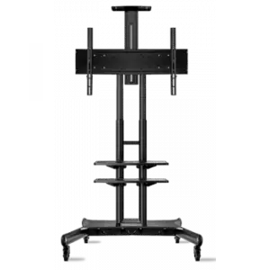 Soporte Móvil De Suelo Para Tv 55" - 80", Carga Máx 90 Kg, Ts1881-blk