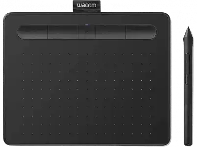 Tableta gráfica - Wacom CTL-4100WLK-S Intuos Small, Bluetooth, Negra