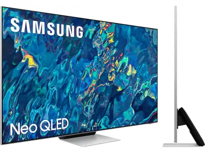 TV QLED 85" - Samsung QE85QN95BATXXC, Neo 4K, Procesador Neural 4K con IA, Smart TV, Plata