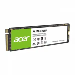 Acer FA100 SSD 512GB M.2 PCIe Gen3 NVMe