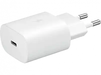 Cargador - Samsung 25W Travel Adapter, Para Samsung, Carga rápida 25 W, Blanco