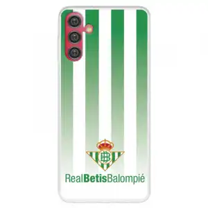 Funda Para Samsung Galaxy A13 5g Del Betis Fondo Rayas Verdiblancas - Licencia Oficial Real Betis Balompié