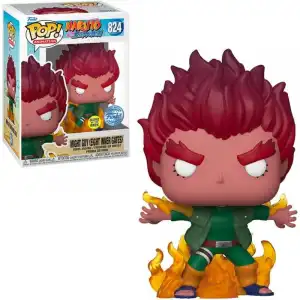 Funko Pop Naruto Shippuden Might Guy Ocho Puertas Interiores Brilla en la Oscuridad Edición Especial