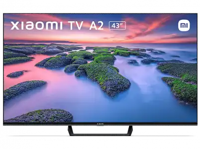 TV LED 43" - Xiaomi A2, UHD 4K, Smart TV, HDR10, Dolby Vision, Audio™, DTS-HD®, Inmersive Limitless Unibody, Negro