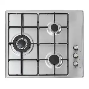 Vitrokitchen - Placa De Gas Con 3 Quemadores - EN603LIB