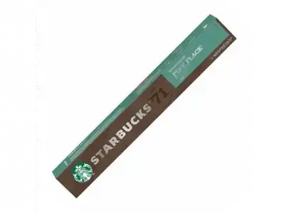 Cápsulas monodosis - Starbucks Pike Place Roast, 10 cápsulas, Compatibles con Nespresso