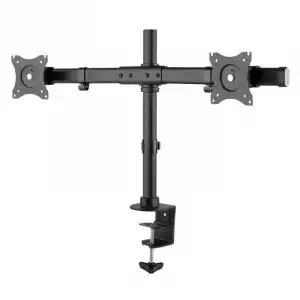 ECD Germany Soporte de Mesa para Monitor Doble Brazo 13- 27" VESA 100x100 Máx. 8Kg