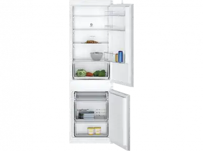 Frigorífico combi integrable- Balay 3KIE711S, Low Frost, 177 cm, 267 l, Cajón Fresh, Blanco