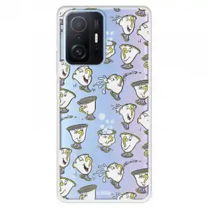 Funda Para Xiaomi 11t Oficial De Disney Chip Potts Siluetas - La Bella Y La Bestia