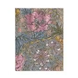 Libreta Paperblanks Ultra rayas Morris Madreselva Rosa