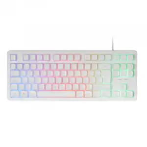 Mars Gaming MK023 TKL H-Mech Teclado Gaming FRGB Blanco