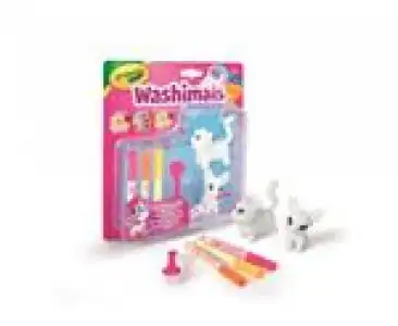 Mini Set Perrito y Gatito Crayola Washimals Pets